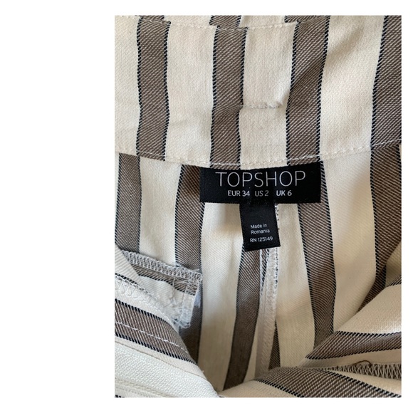 Stripe pattern straight pants👖 - Picture 3 of 3